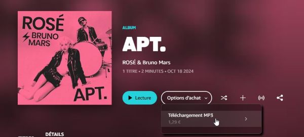 acheter Amazon music