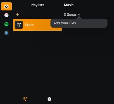 ajouter les titres à djay pour ios