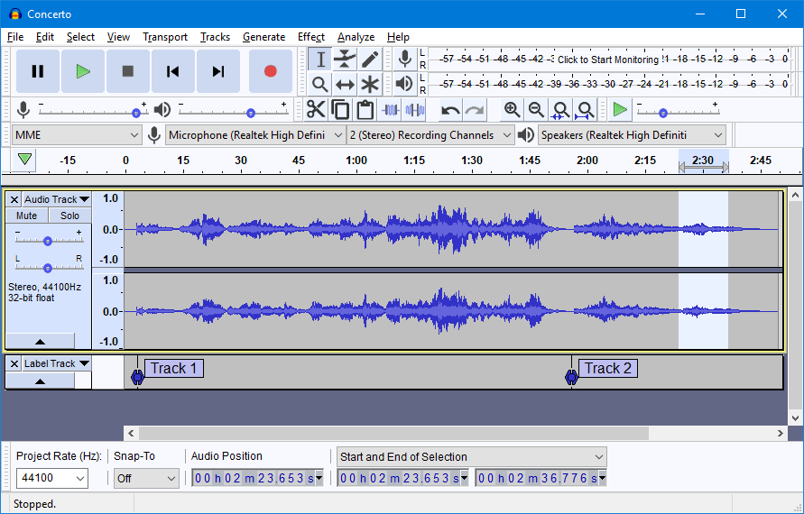 audacity 