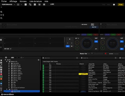 chargera votre bibliothèque Spotify