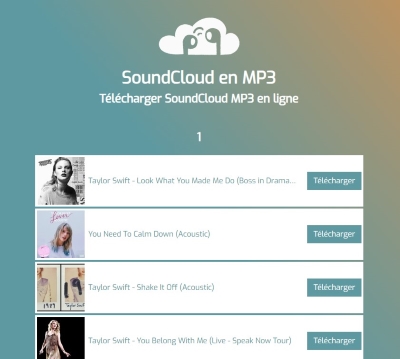 télécharger un titre soundcloud depuis le site cloudmp3