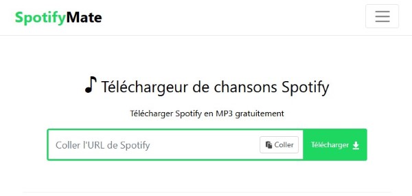 coller url spotify