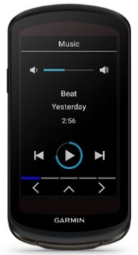 accéder aux commandes musicales