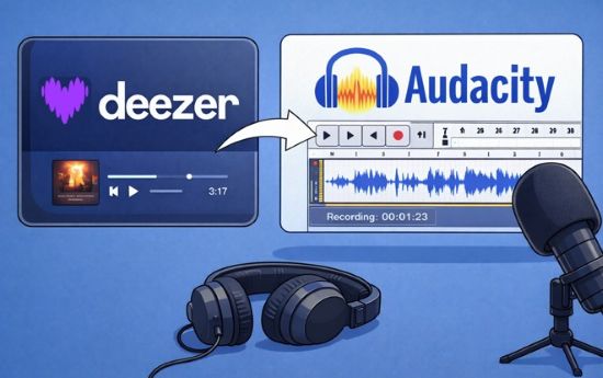 deezer audacity