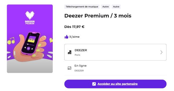 deezer pass culture