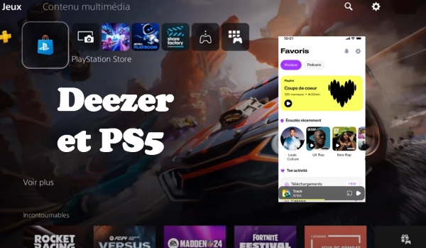 Deezer sur PS5