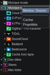 Deezer Virtual dj