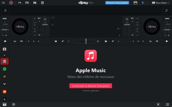 djay et apple music