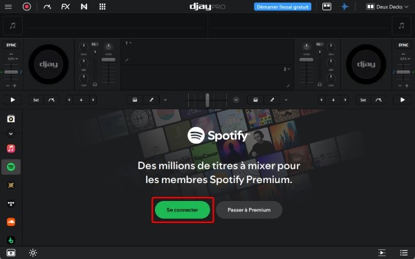 spotify sur djay
