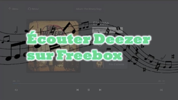 écouter deezer sur freebox