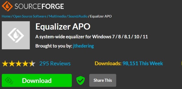 télécharger equalizer apo