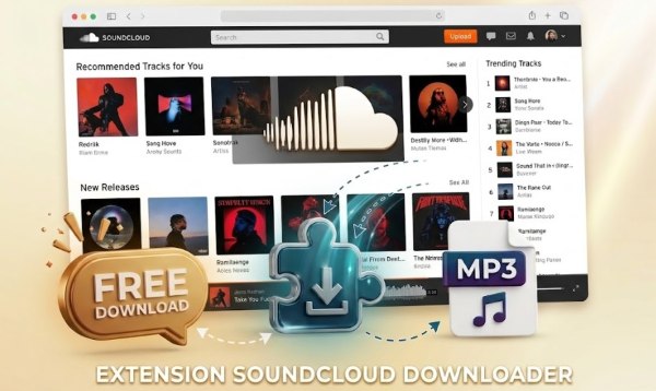 Extension soundcloud downloader