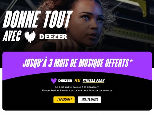 Fitness Park abonnement