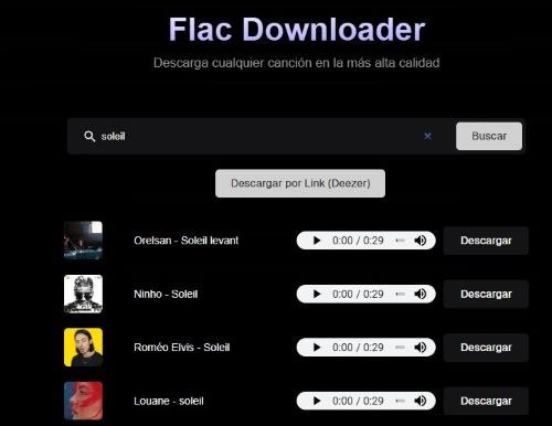 Flac downloader