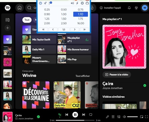 Global Speed Spotify