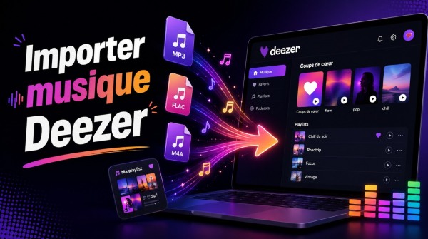 importer musique deezer