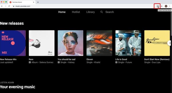 installer YouTube Music sur Mac