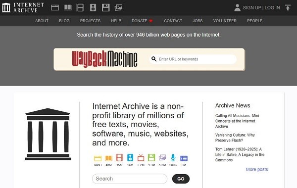 internet archive