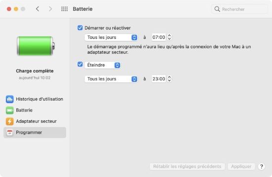 programmer sur mac