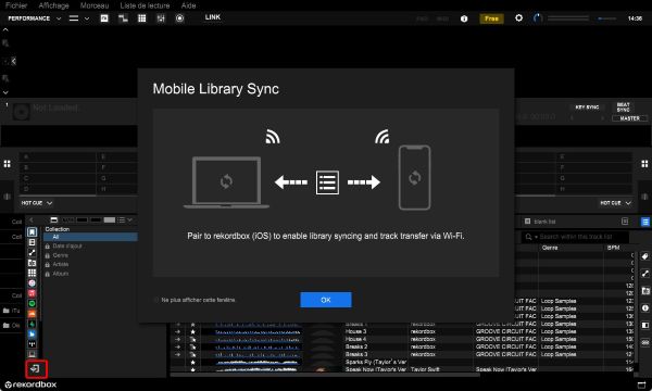 Mobile Library Sync