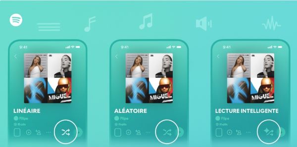aléatoire lecture Spotify