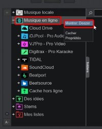 montrer deezer