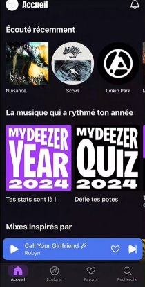 my deezer year accueil
