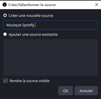 nommer la source