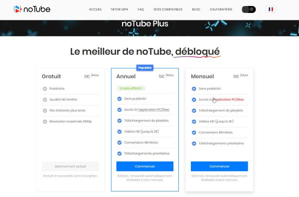 notube plus