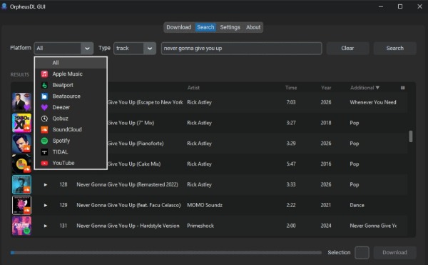 orpheusdl-gui