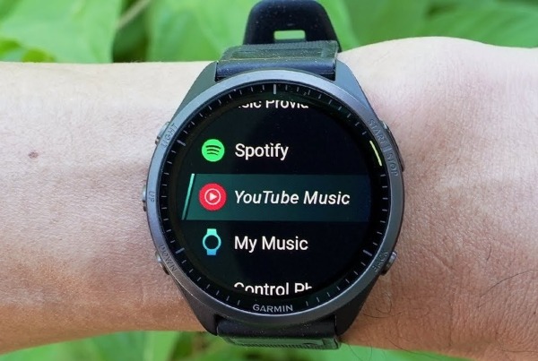 plateformes de streaming sur Garmin