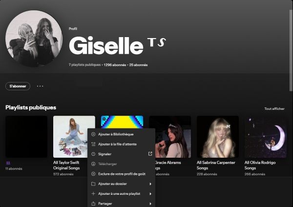 profil spotify