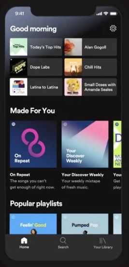 recommandations de spotify