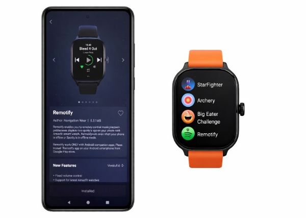 amazfit remotify