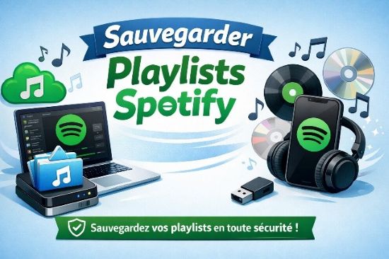 Sauvegarder Spotify