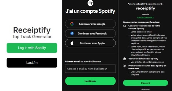 Connectez-vous avec Spotify