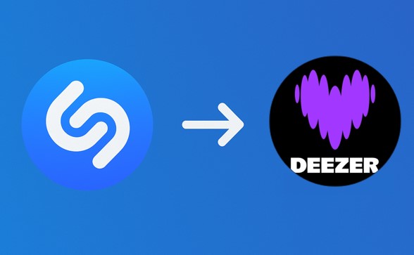 Shazam et deezer