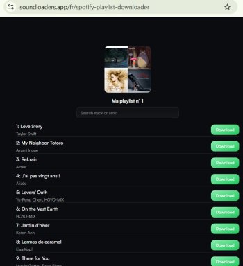 soundloaders playlist downloader