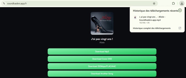 télécharger spotify chansons
