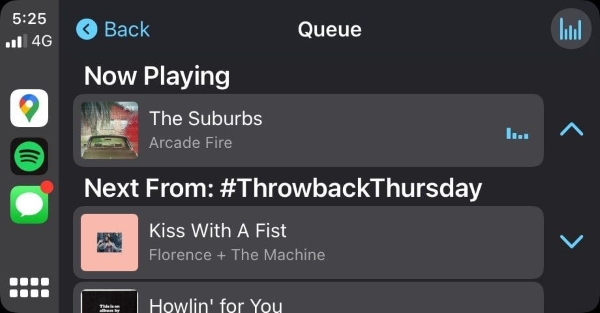 Spotify apple carplay