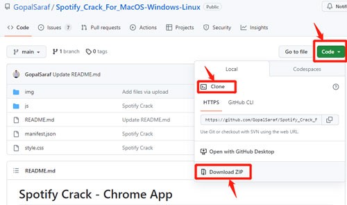 spotify crack chrome app