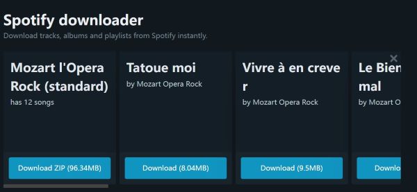 spotify downloader en ligne