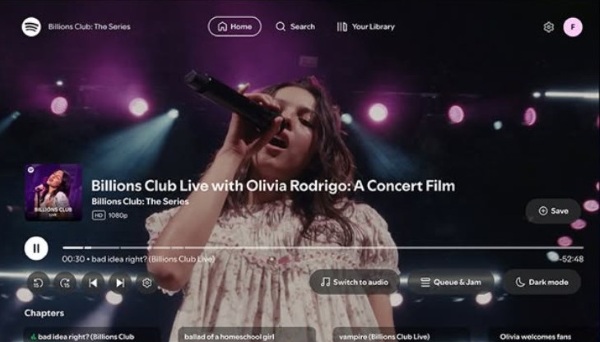 spotify hisense vidaa