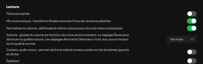 régler le volume