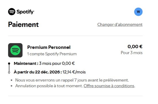 spotify premium personnel