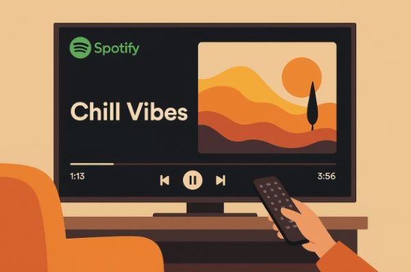Spotify sur tv
