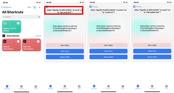 ios shortcut