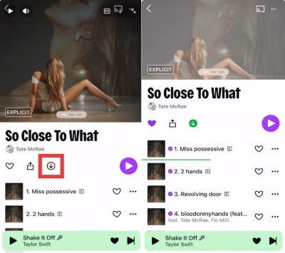 téléchargement de musique Deezer