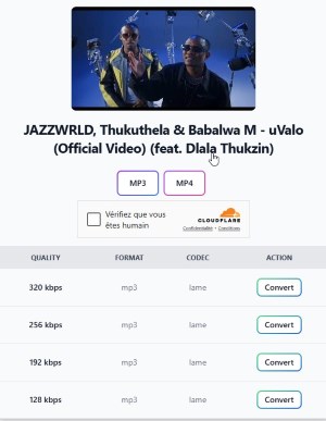 télécharger de la musique depuis Tubidy