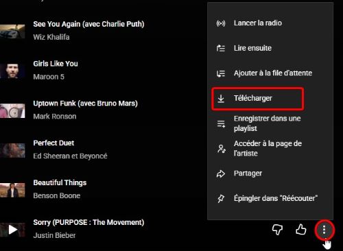 télécharger de la musique youtube